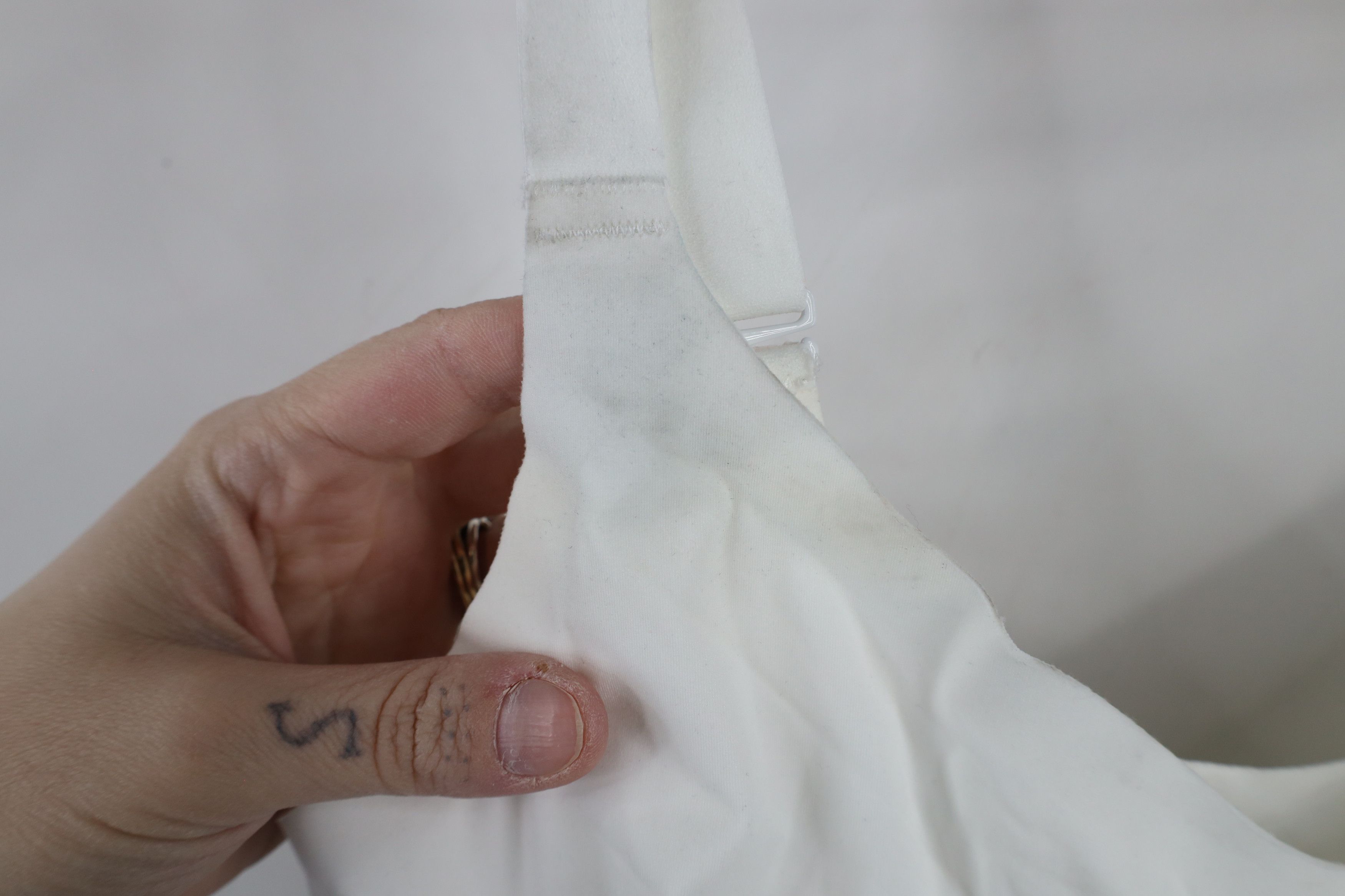 Vintage New with Defects Honeylove LiftWear Tank Top Shirt White Size L / US 10 / IT 46 - 4 Thumbnail