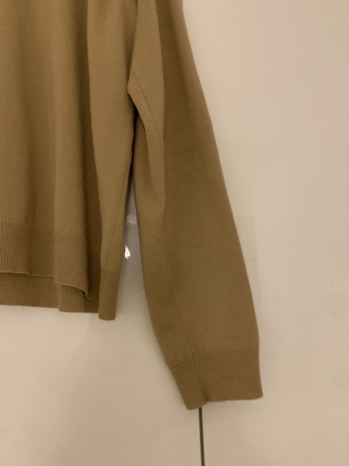 Haider Ackermann Camel round neck sweater Size US L / EU 52-54 / 3 - 2 Thumbnail