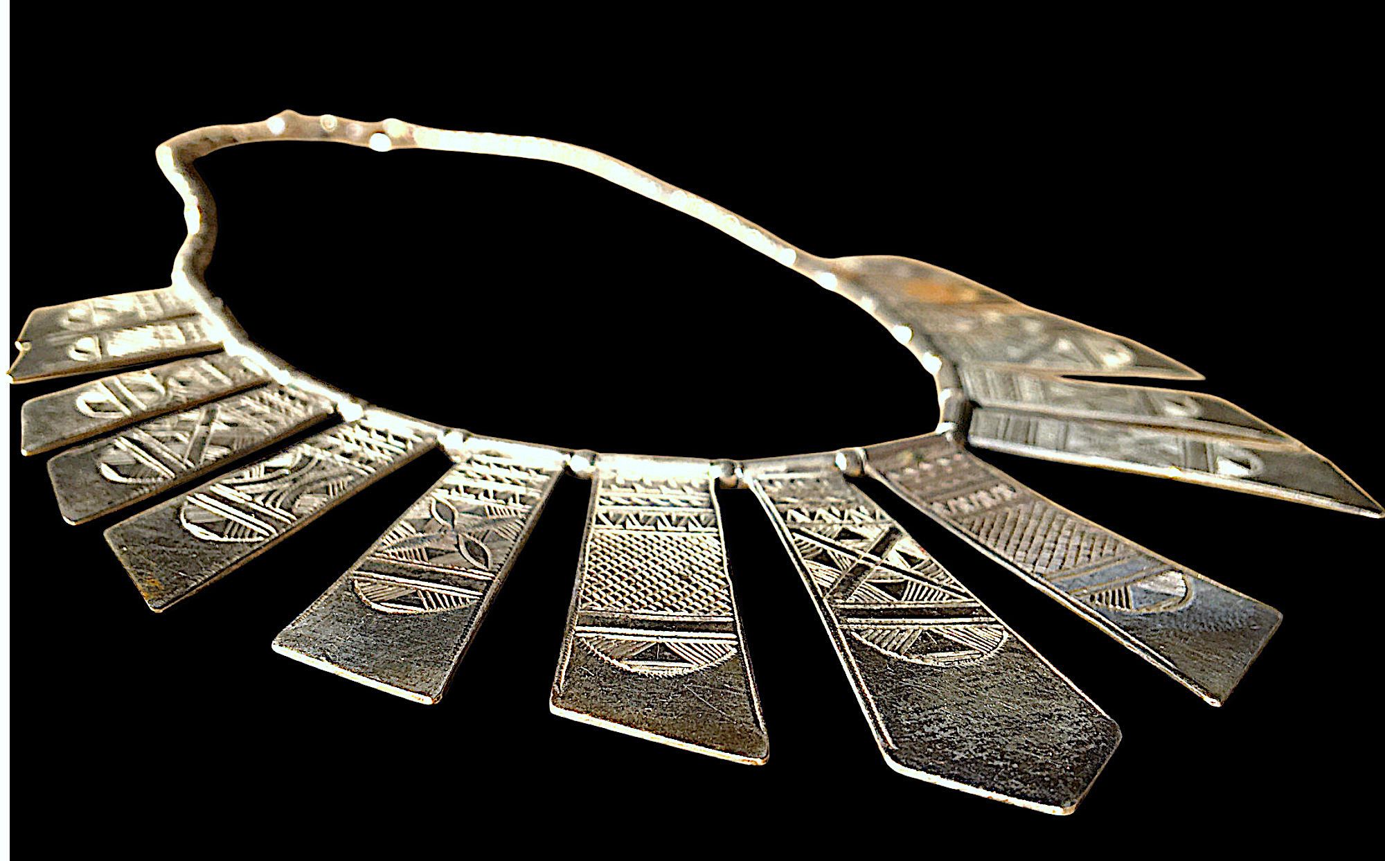 Other Antique Tuareg Necklace in Solid Sterling Silver Size ONE SIZE - 5 Thumbnail