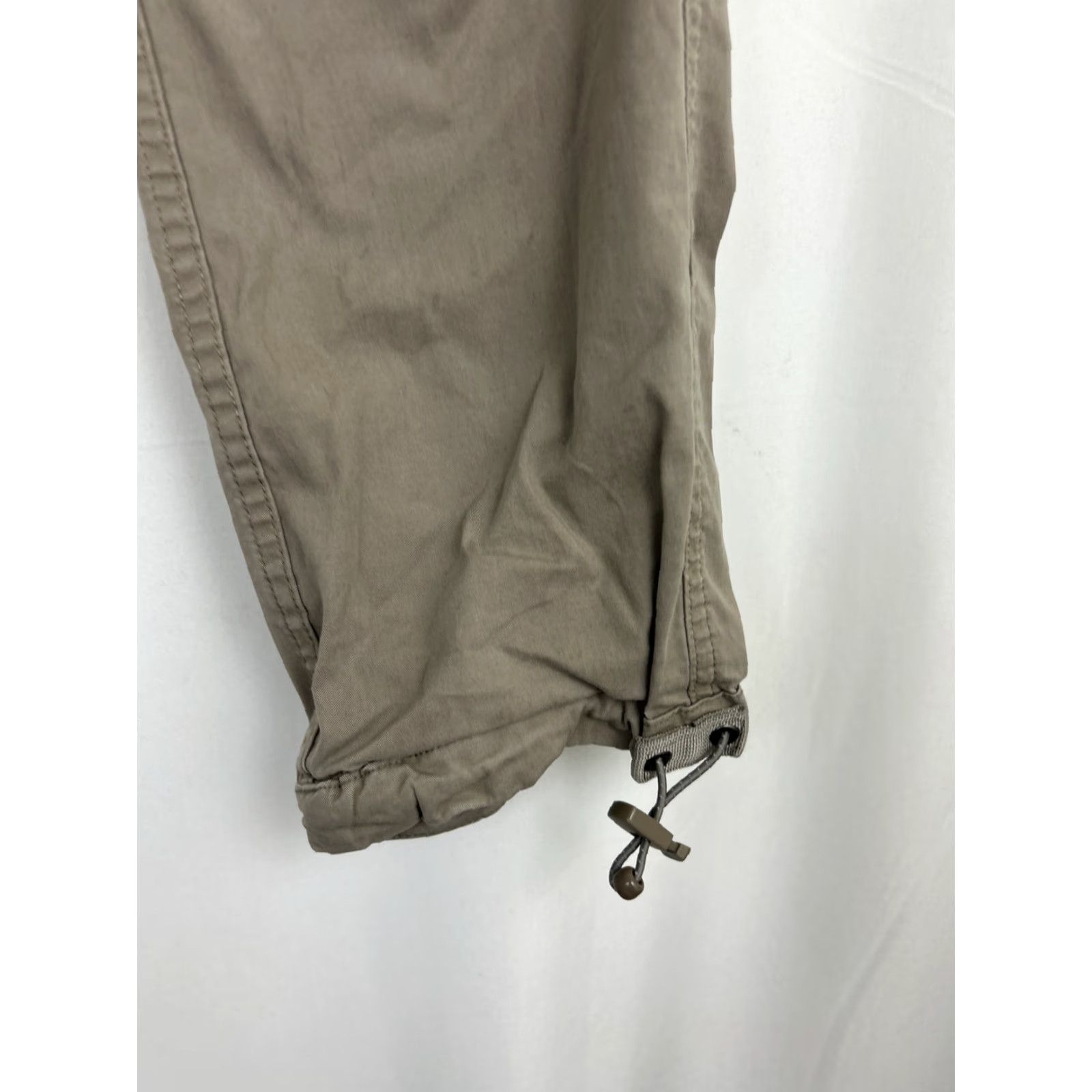 Abercrombie & Fitch Abercrombie & Fitch Pants Slim Straight 32x29 Beige Zipper Pockets Ankle Men Size US 32 / EU 48 - 4 Thumbnail
