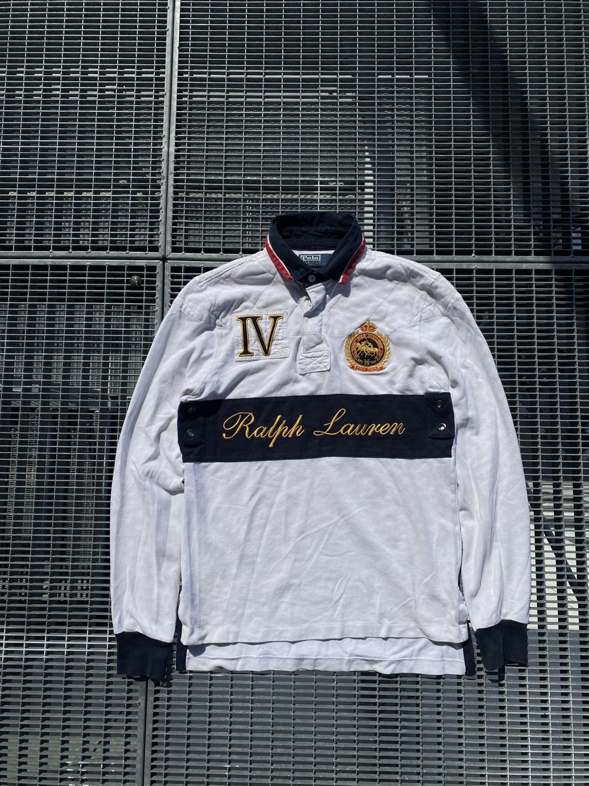 Polo Ralph Lauren Vintage Polo Ralph Lauren Big Logo Rugby Longsleeve ...