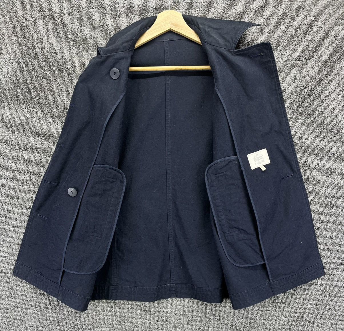 Lacoste Vintage Lacoste Rare Double Breasted Luxury Jacket Size S / US 4 / IT 40 - 6 Thumbnail