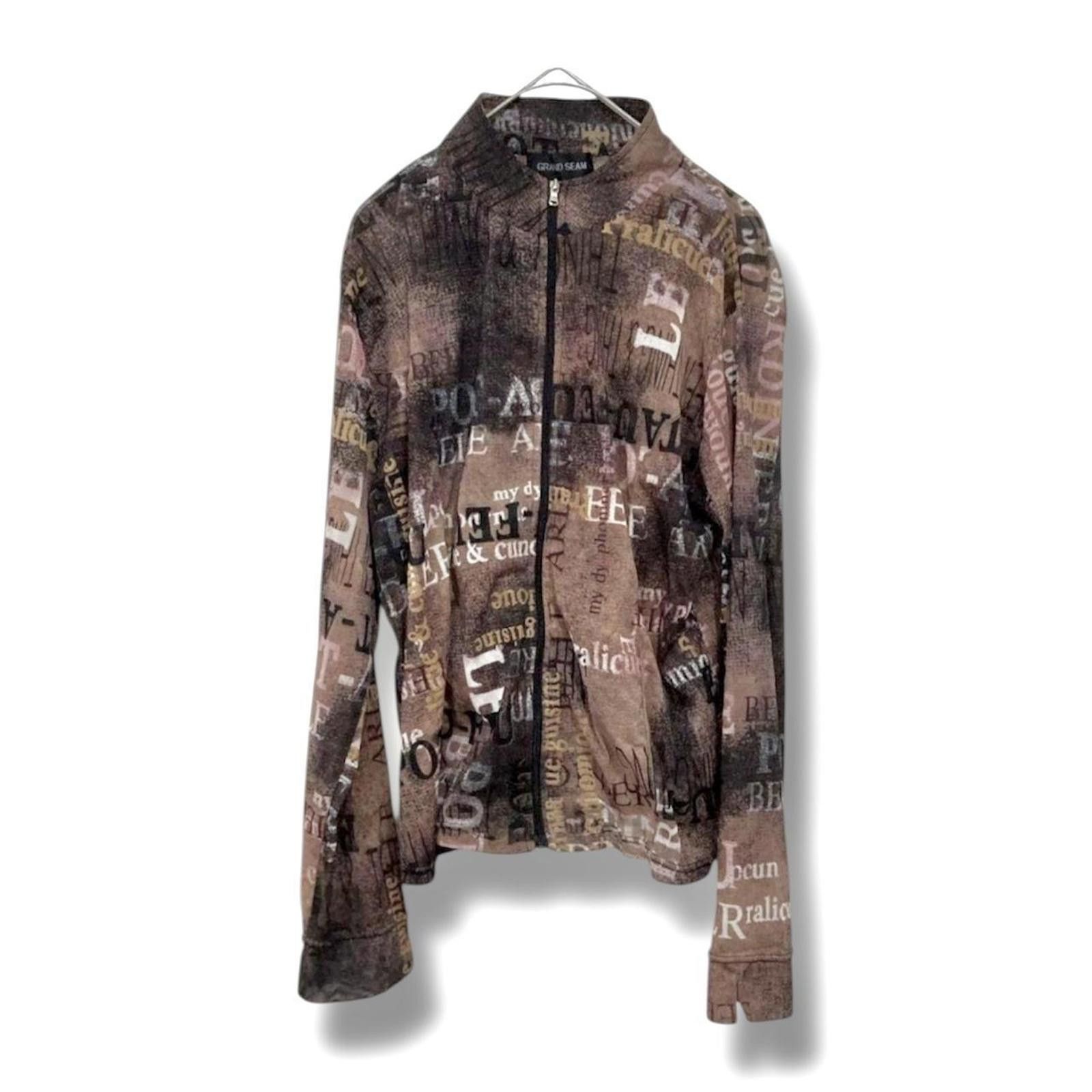 Other Sheer stand collar grunge slim fit top / zip up Size XS / US 0-2 / IT 36-38 - 1 Thumbnail