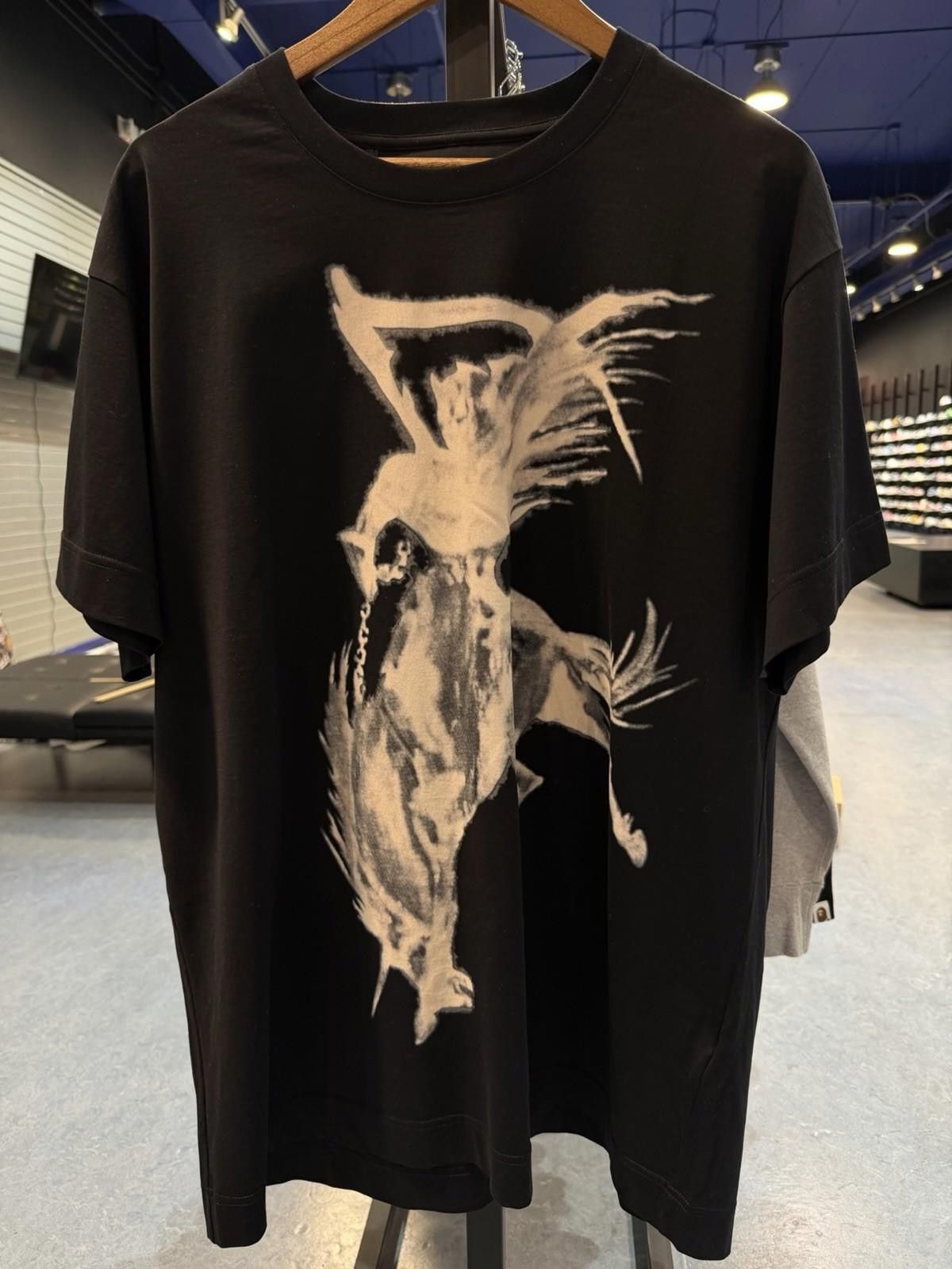 Givenchy Mens T-Shirt Givenchy Paris Black White $550 Retail Size XL Size US XL / EU 56 / 4 - 5 Thumbnail