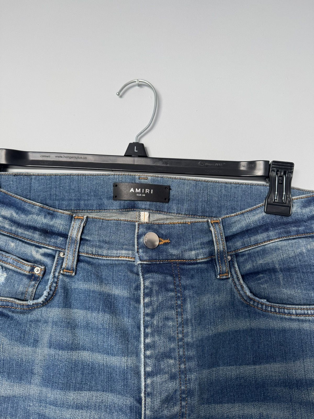 Amiri AMIRI Stack, River Indigo Jeans Size US 34 / EU 50 - 10 Thumbnail
