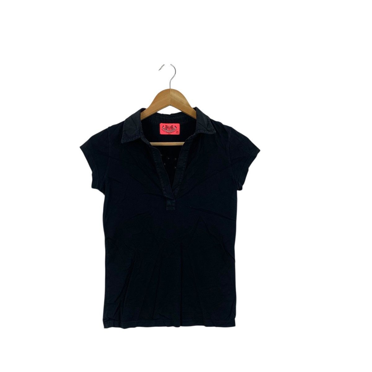 Juicy Couture JUICY COUTURE Made In The Glamorous USA Polo Tee Shirt Top Size S / US 4 / IT 40 - 5 Thumbnail