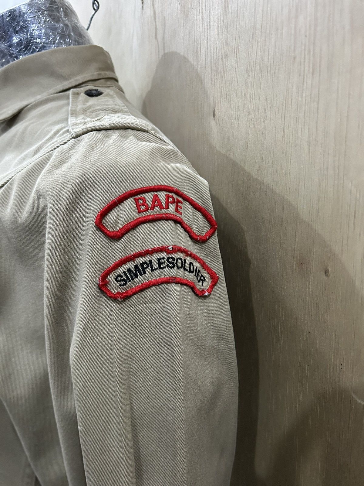 Bape Vintage BAPE Boy Scout Shirt Size US S / EU 44-46 / 1 - 6 Thumbnail