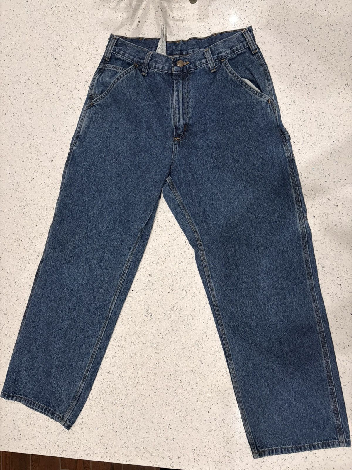 Carhartt Carhartt B13 DPS Men's Denim Blue Jeans Size 30x32 Size US 30 / EU 46 - 1 Thumbnail