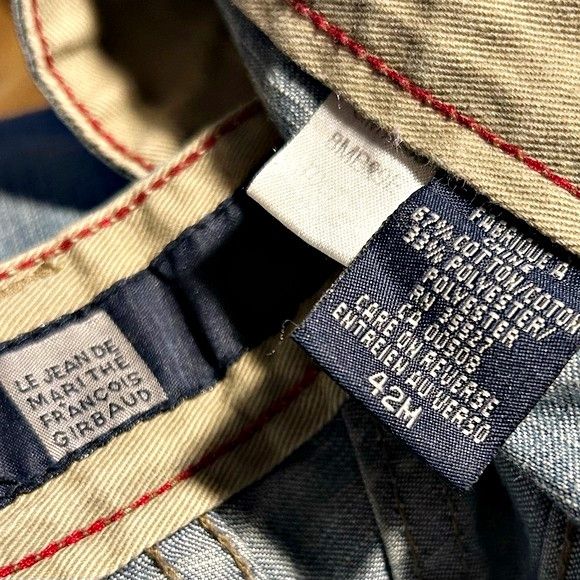 Marithe + Francois Girbaud Vintage 90s Marithe Francois Girbaud Baggy Wide Leg Jeans Size US 42 / EU 58 - 7 Thumbnail