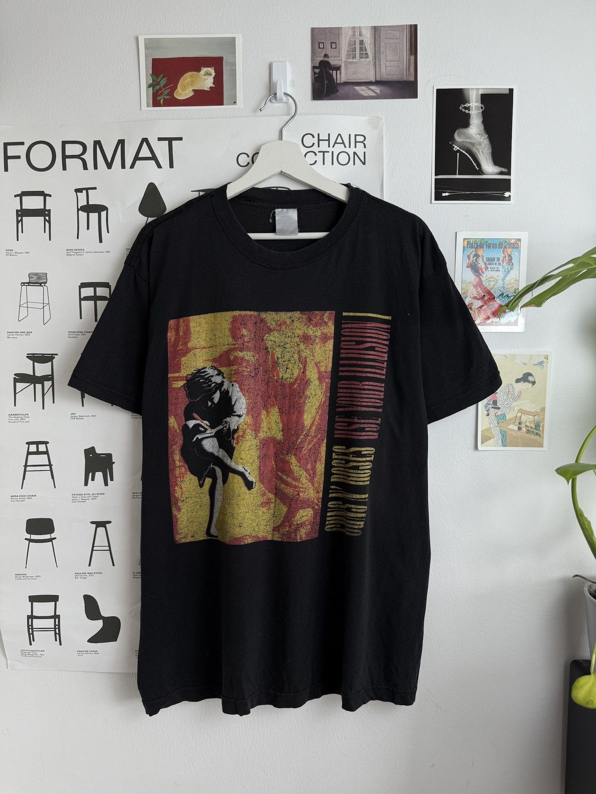 Band Tees × Vintage Vintage 90s Guns N Roses promo merch t-shirt XL rock usa rare Size US XL / EU 56 / 4 - 1 Thumbnail