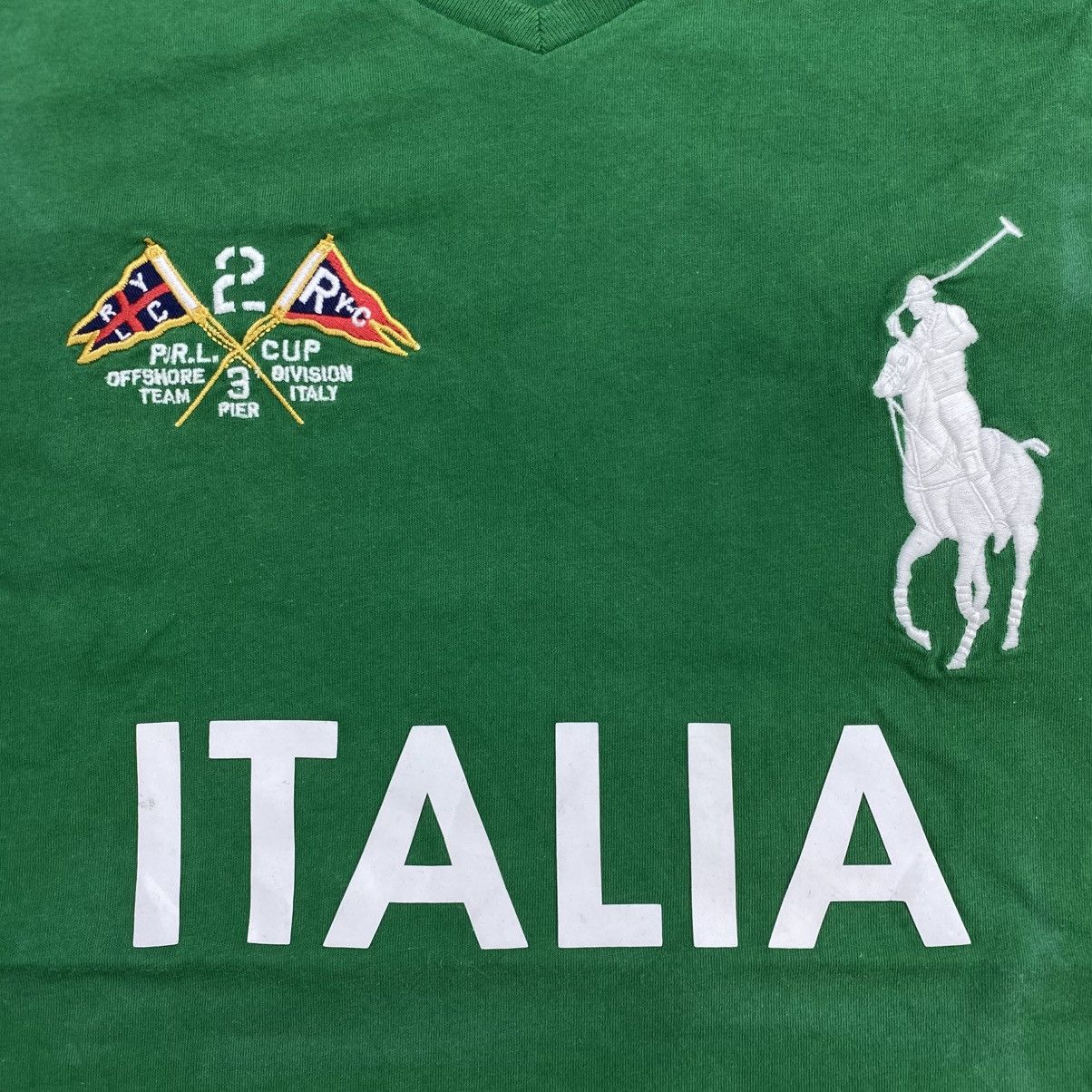 Polo Ralph Lauren 2011 Polo Ralph Lauren RL Ocean Challange Italia Team Tee Size US M / EU 48-50 / 2 - 8 Thumbnail