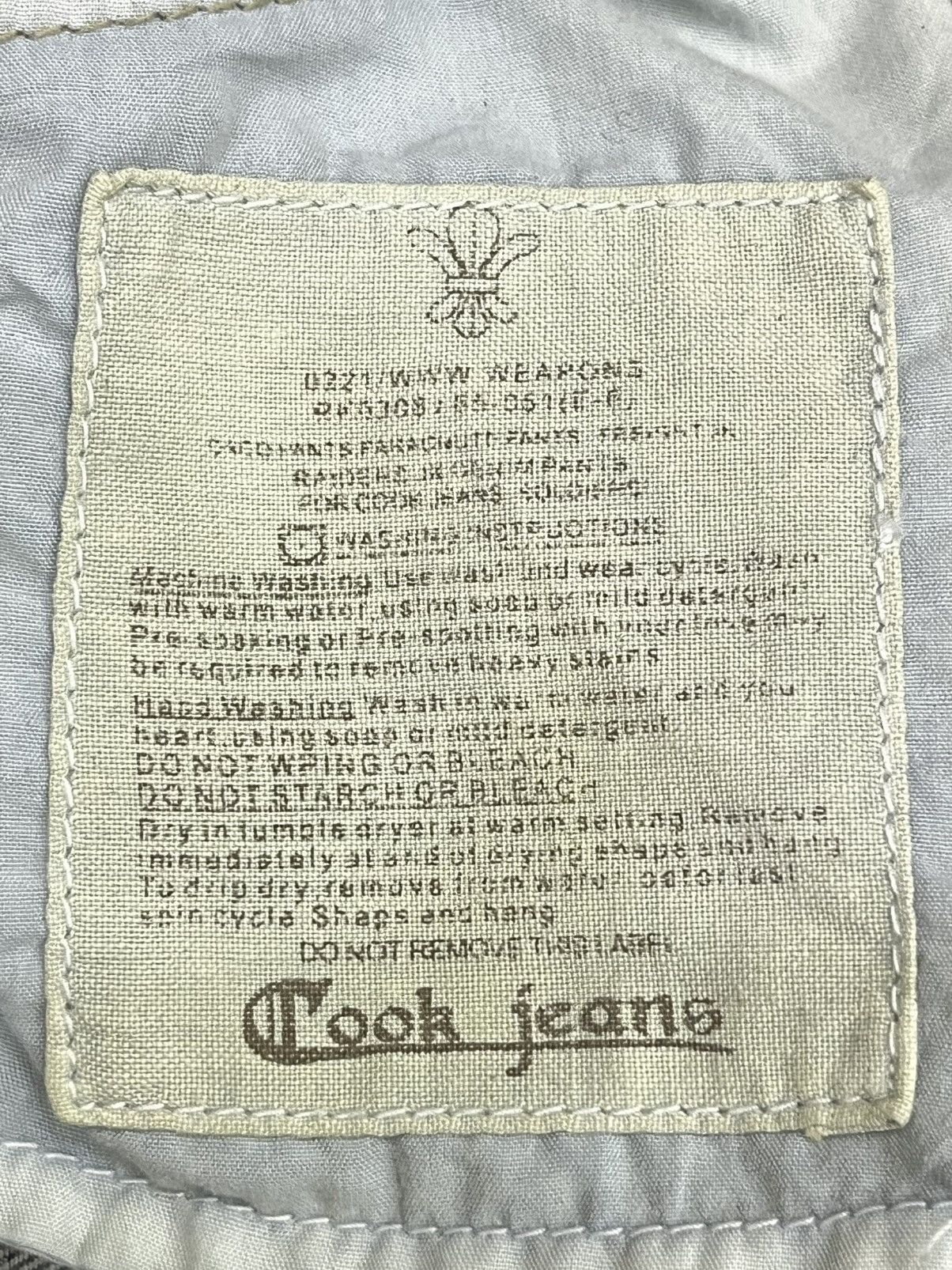 Cook Jeans Cook Jeans Fleur De Lis Grunge Distressed ERD Denim Size US 36 / EU 52 - 14 Thumbnail