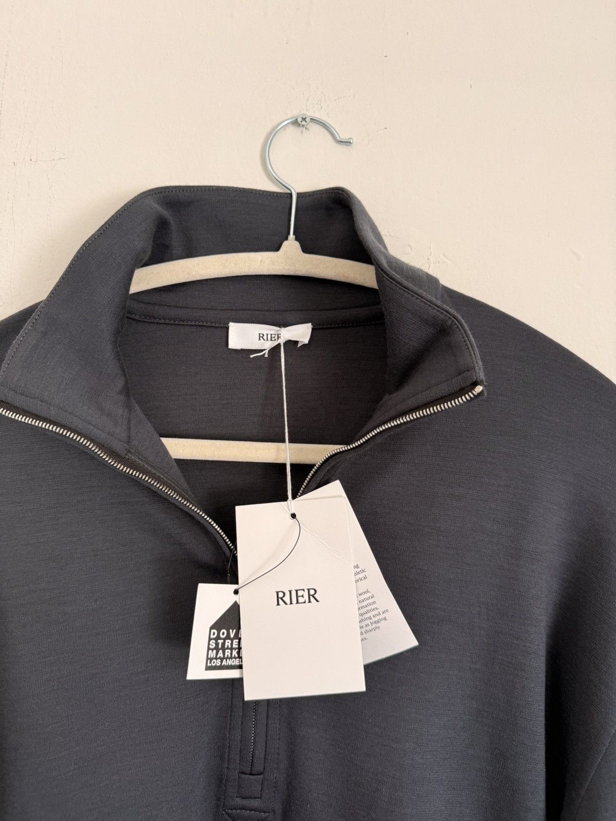 RIER Rier Polar Interlock Wool Jogging Shirt in Navy Size US S / EU 44-46 / 1 - 3 Thumbnail