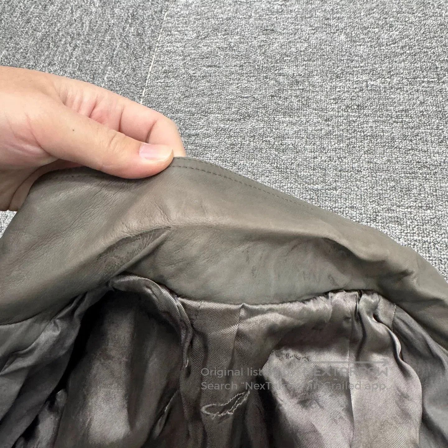 Rick Owens Rick Owens Leather Jacket Size 44. Size US S / EU 44-46 / 1 - 2 Thumbnail