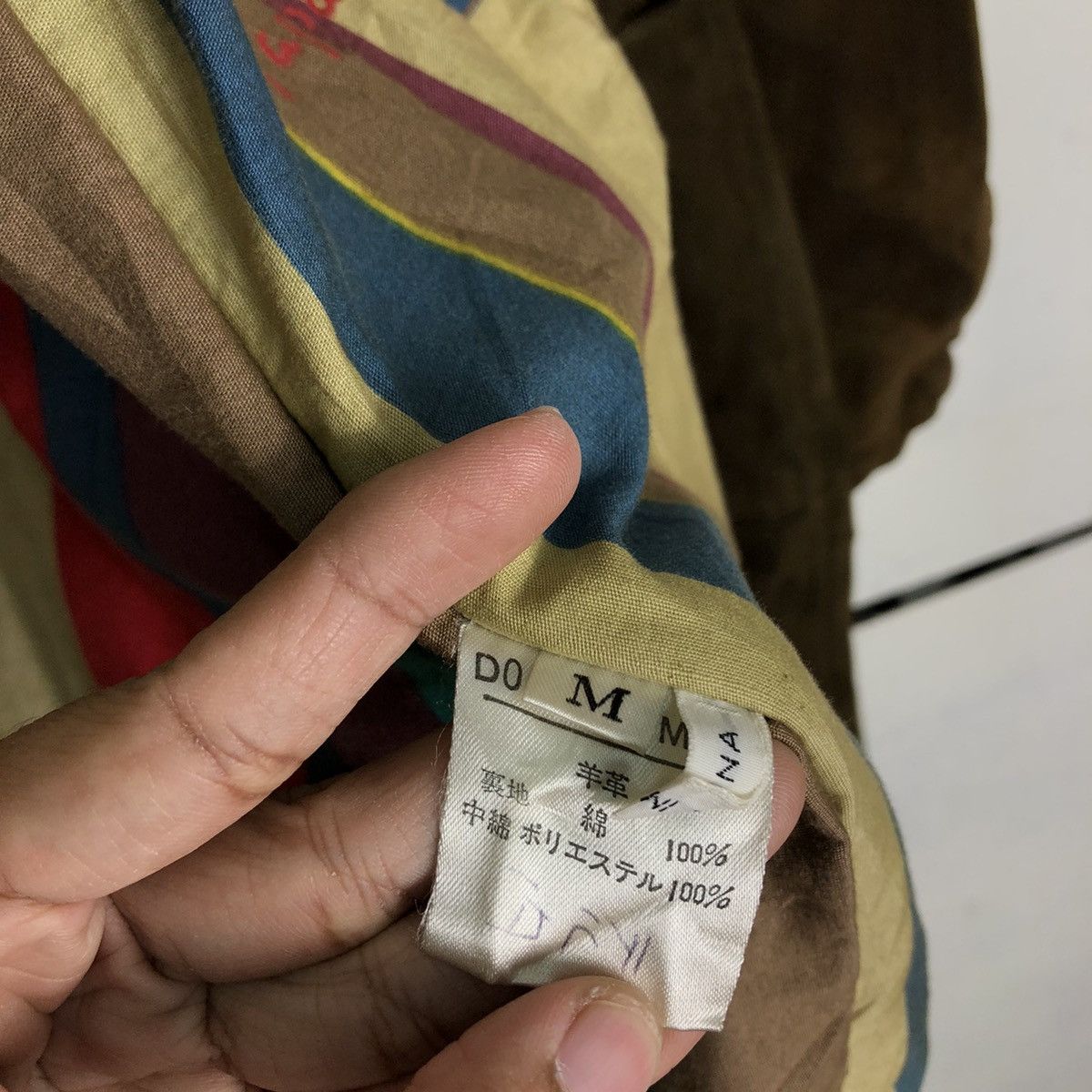 Japanese Brand 🔥Vintage Leather Jacket Rare Papas Issey Miyake Japan Size US M / EU 48-50 / 2 - 18 Thumbnail