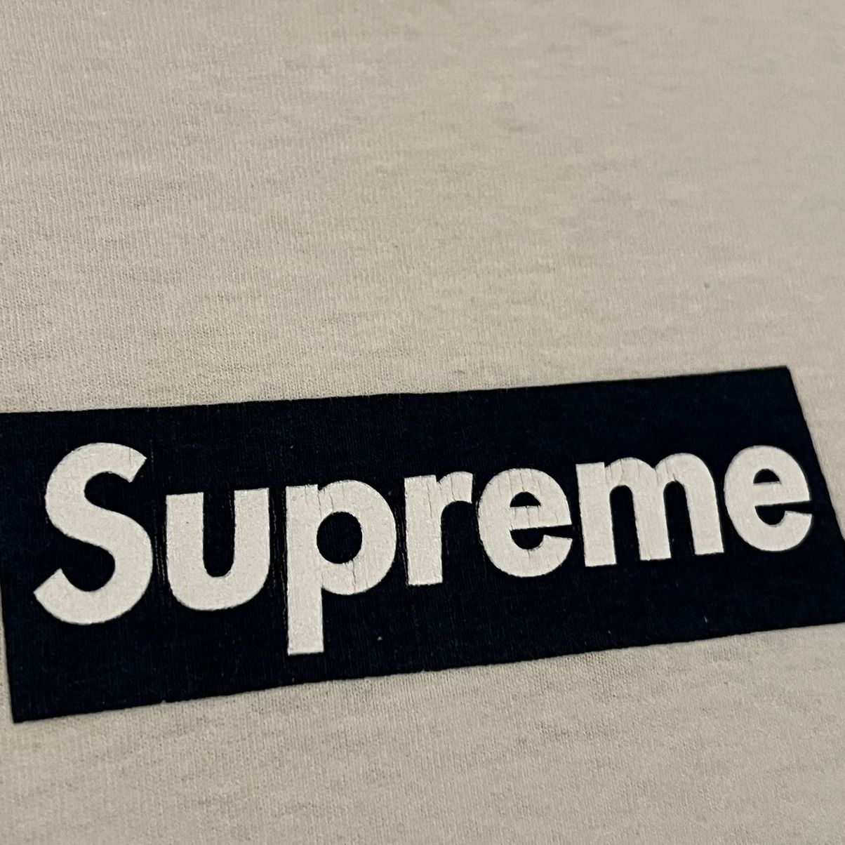 Supreme Supreme Navy Box logo Tee navy on white Bogo t shirt Size US L / EU 52-54 / 3 - 7 Thumbnail