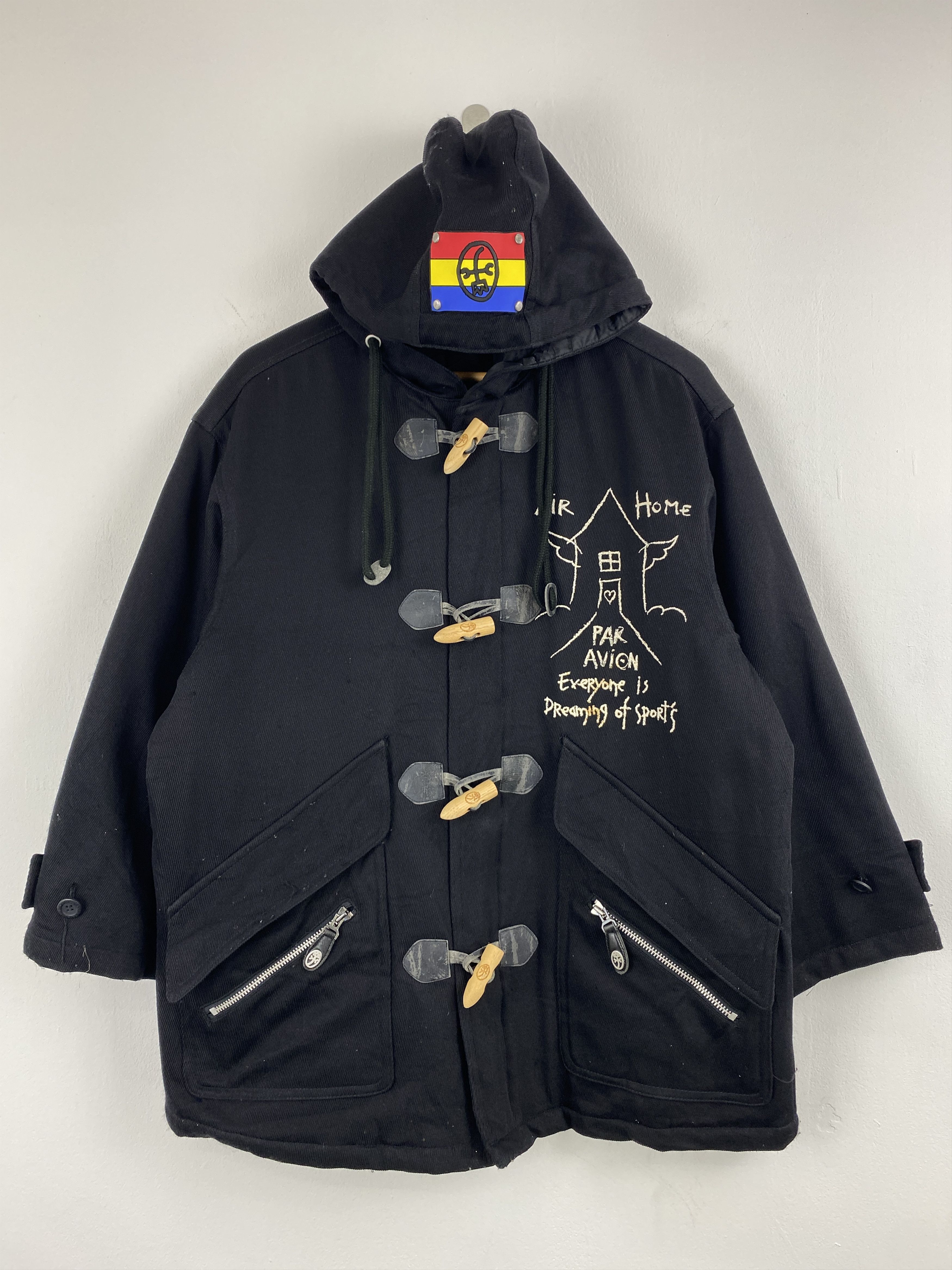 Jean Charles De Castelbajac Jc de Castelbajac Vintage Wool Jacket J2002 Size US L / EU 52-54 / 3 - 1 Thumbnail