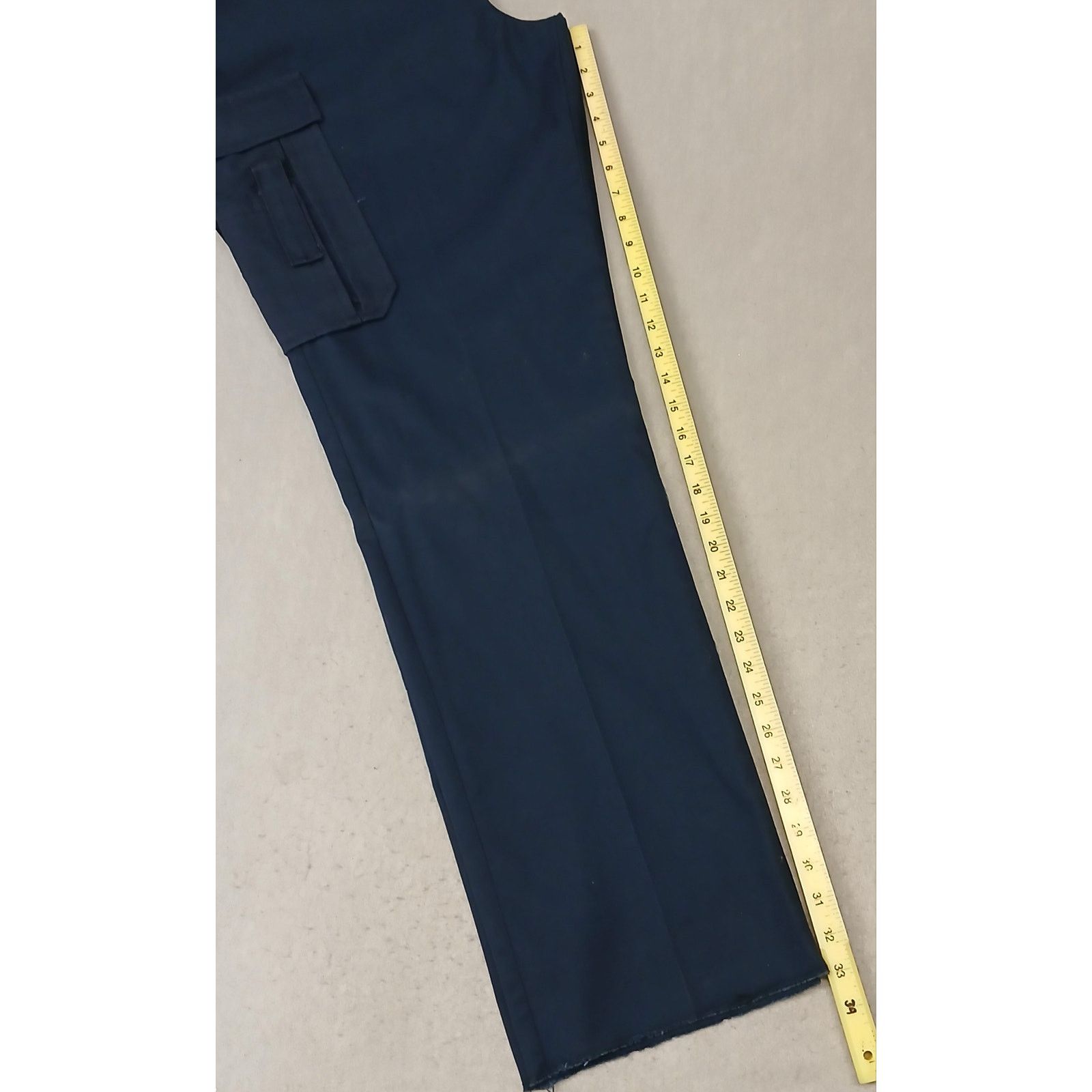 Dickies Dickie's (40) Men's Blue Cargo Khaki Straight Leg Pants Size US 40 / EU 56 - 4 Thumbnail