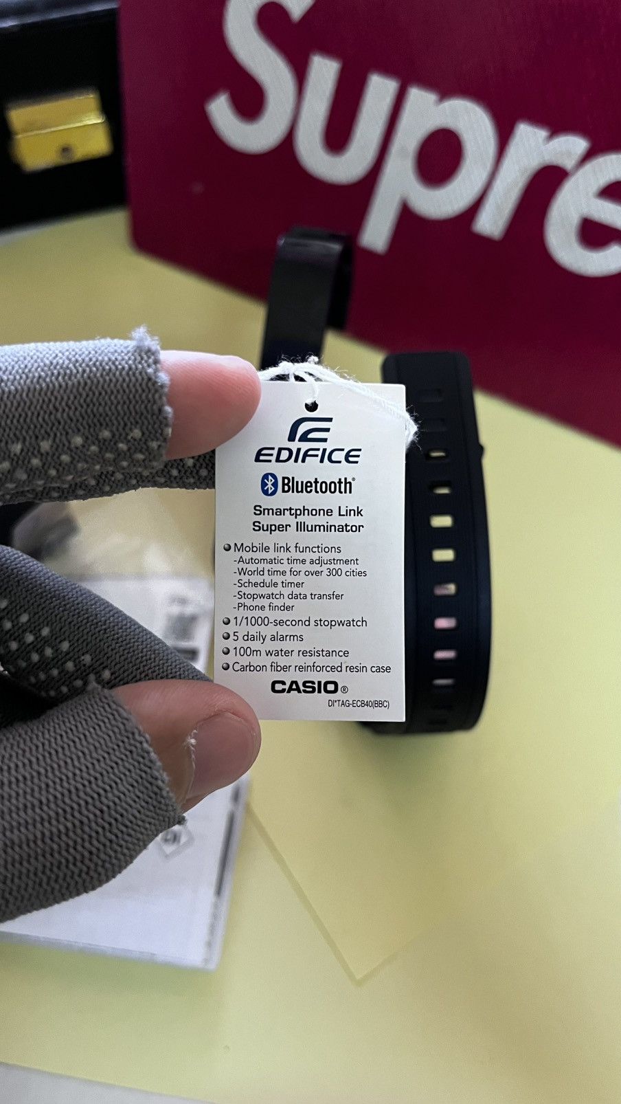 Casio Casio Edifice ECB‑40PB‑1ADF Size ONE SIZE - 3 Thumbnail