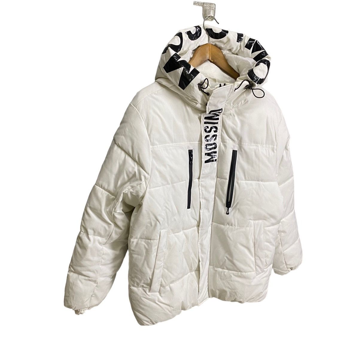 Mossimo MOSSIMO Logo Middle Padded Hooded Blouson Size US M / EU 48-50 / 2 - 3 Thumbnail