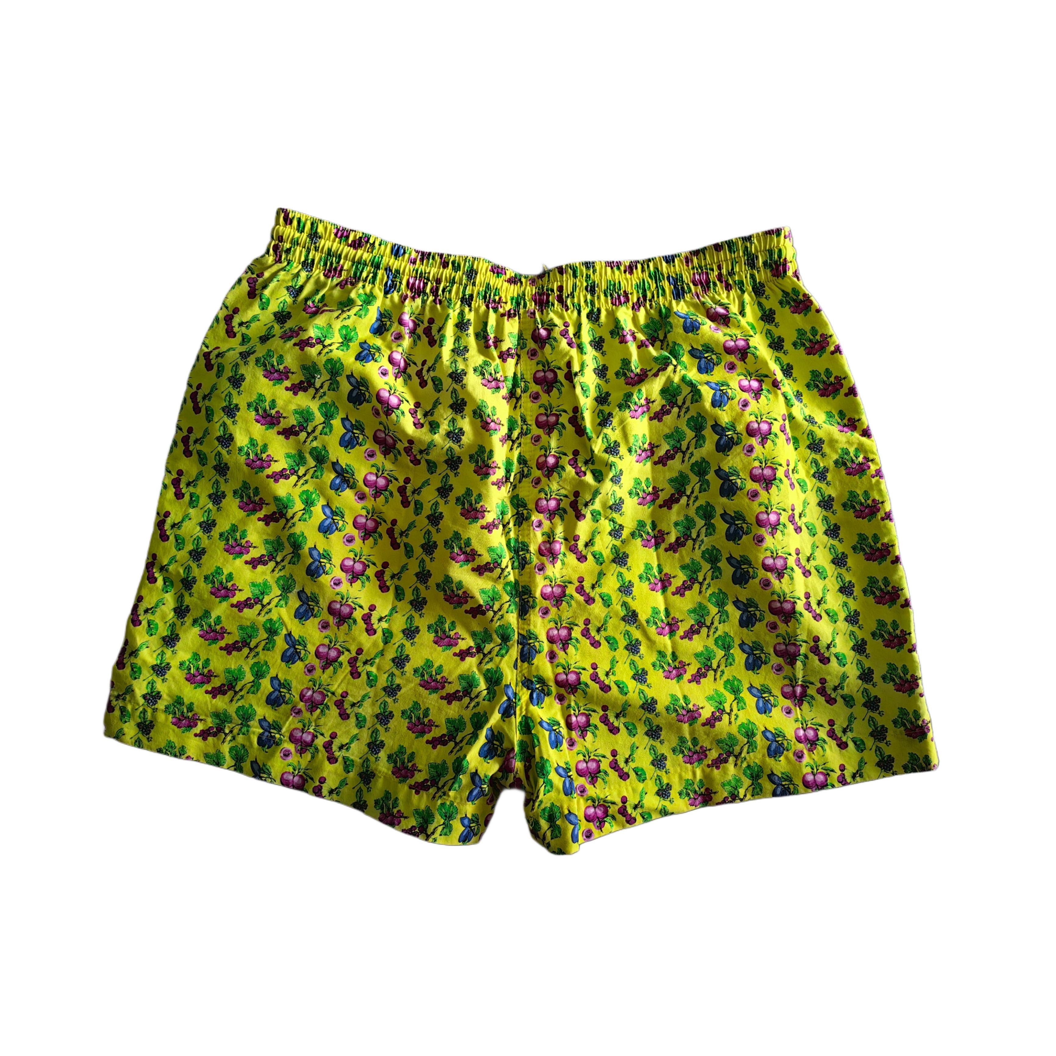 Versace Versace Classic V2 Yellow Fruit Print Swim Shorts Size US 32 / EU 48 - 3 Thumbnail