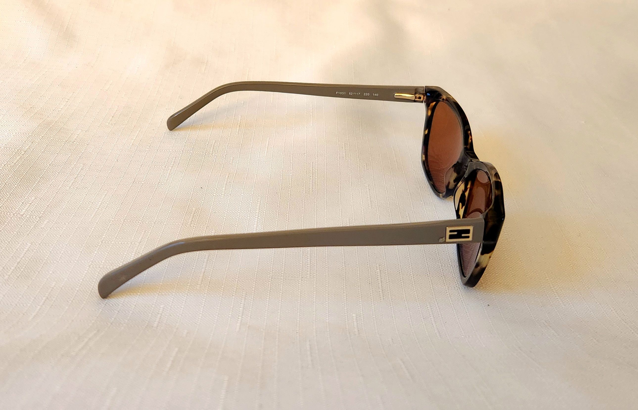 Fendi Fendi sunglasses F1031 220 Women Gray Tortoise Full Rim Size ONE SIZE - 5 Thumbnail