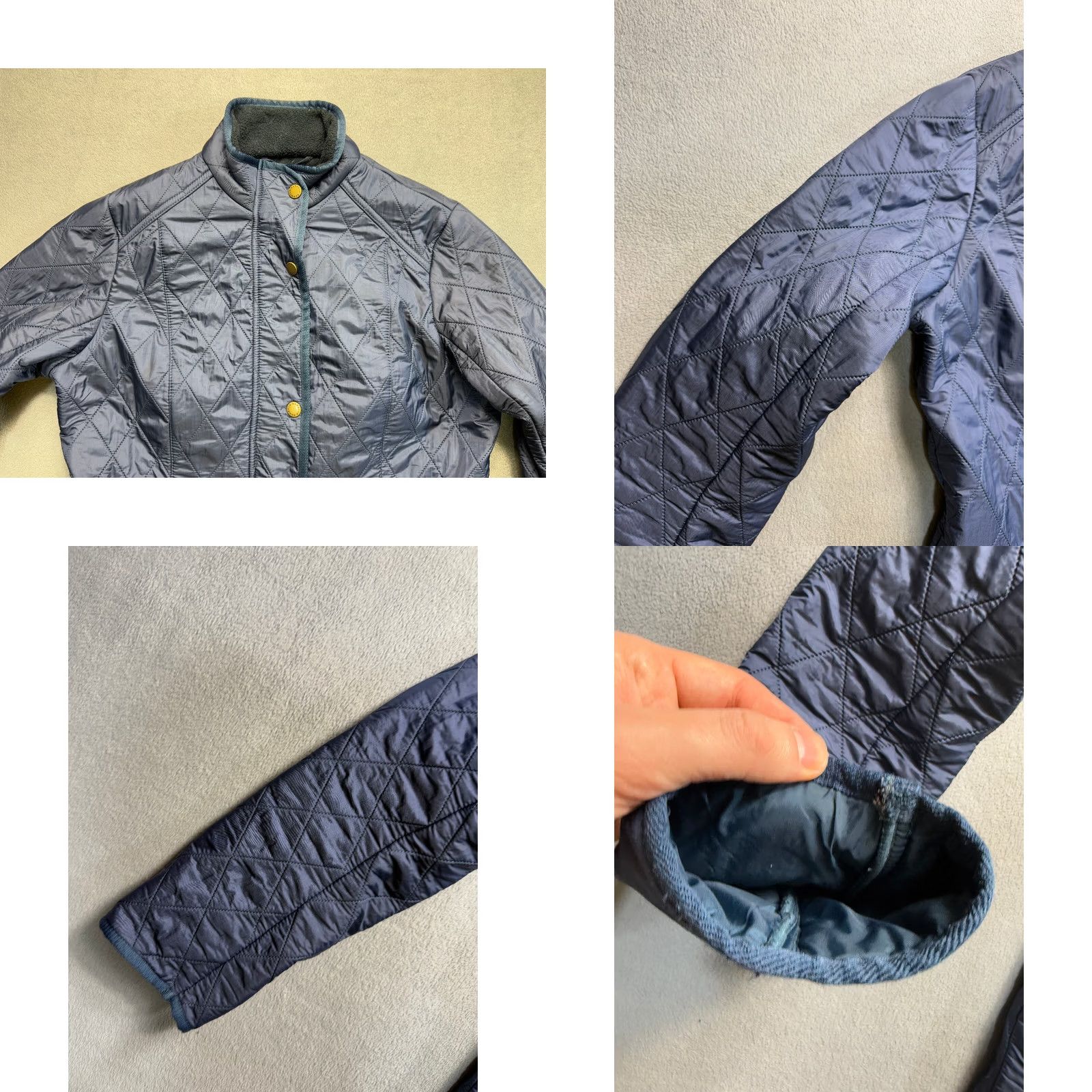Barbour Barbour Quilted Jacket size 8 Blue Womens US Size M / US 6-8 / IT 42-44 - 8 Thumbnail