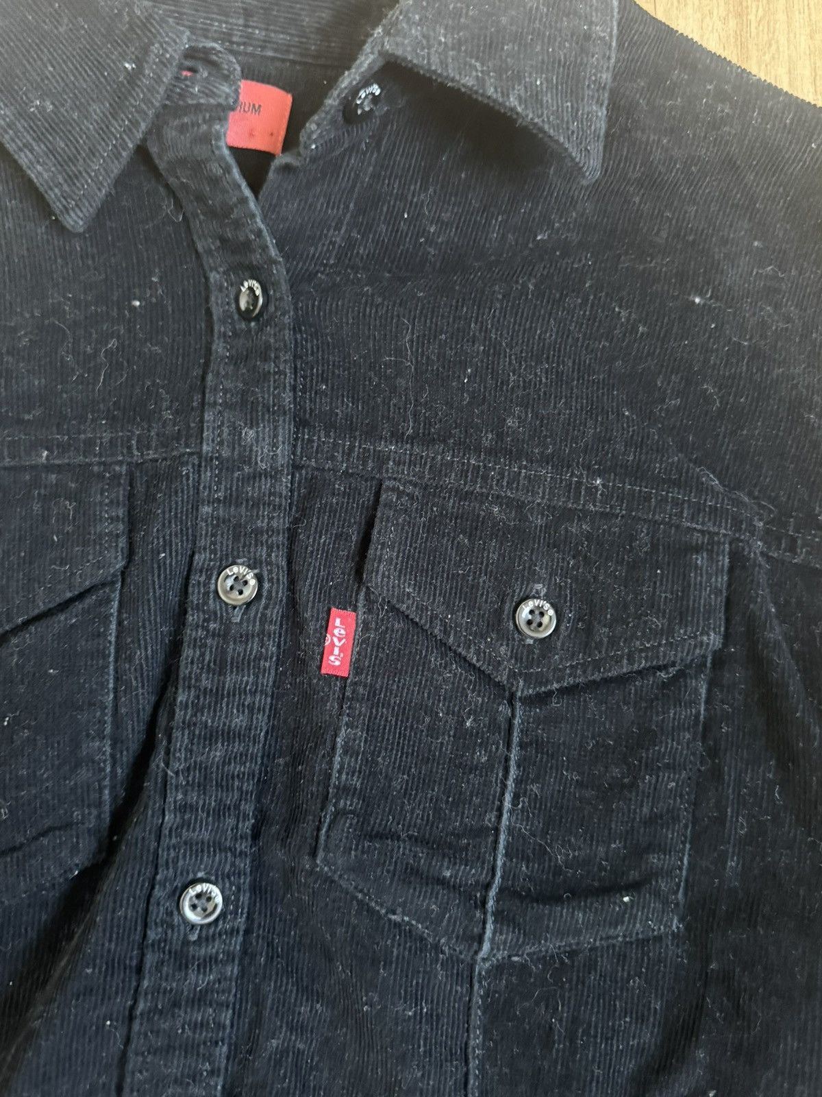 Levi's Levis Corduroy Vest Size M / US 6-8 / IT 42-44 - 2 Thumbnail