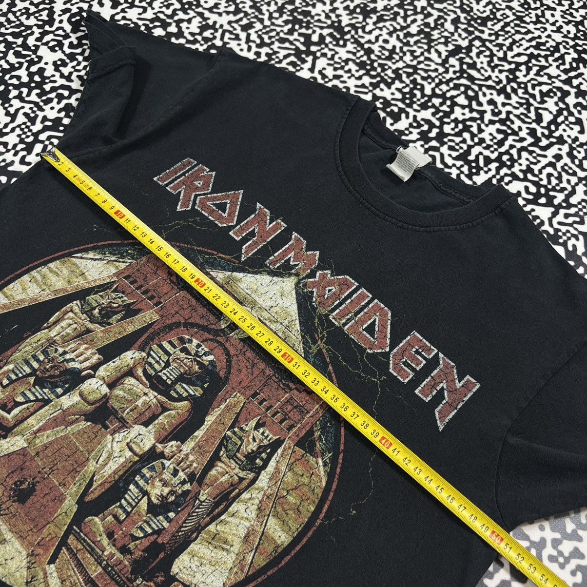 Iron Maiden Vintage Y2K Iron Maiden Faded Band Rock Style Tour T-shirt Size US M / EU 48-50 / 2 - 11 Thumbnail