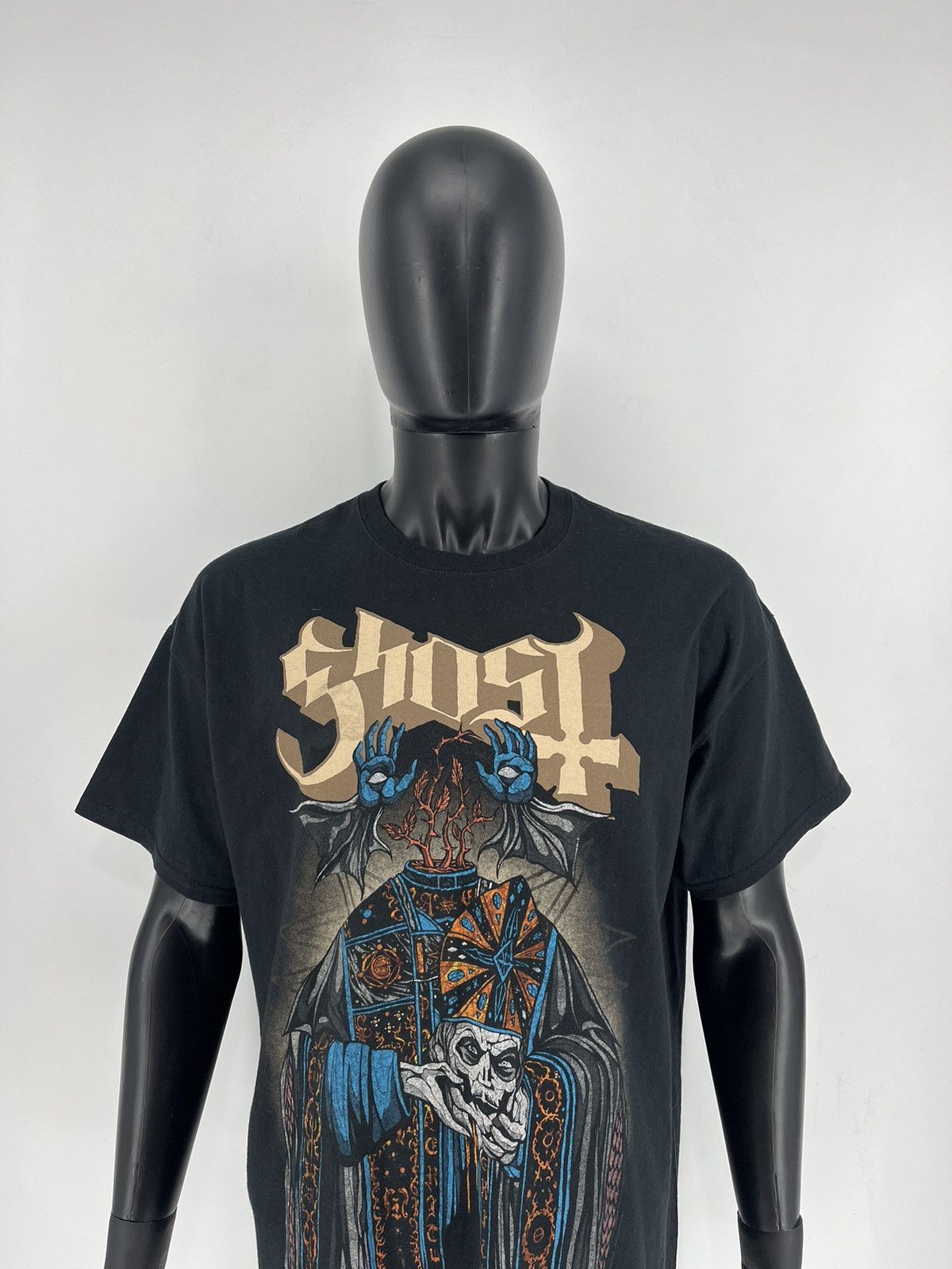 Band Tees Vintage 90s Ghost 666 Skulls Vamp Dead Face Horror Tee 90s Size US XL / EU 56 / 4 - 1 Thumbnail