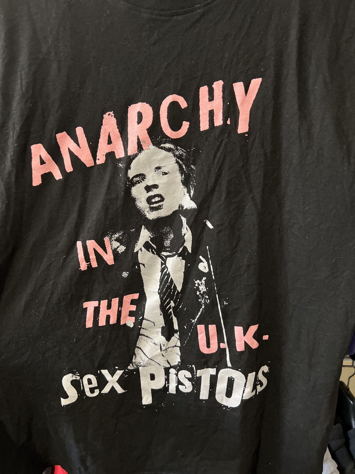 Band Tees VINTAGE SEX PISTOLS ANARCY IN THE U.K. GRAPHIC BAND ROCK TEE Size US L / EU 52-54 / 3 - 4 Thumbnail
