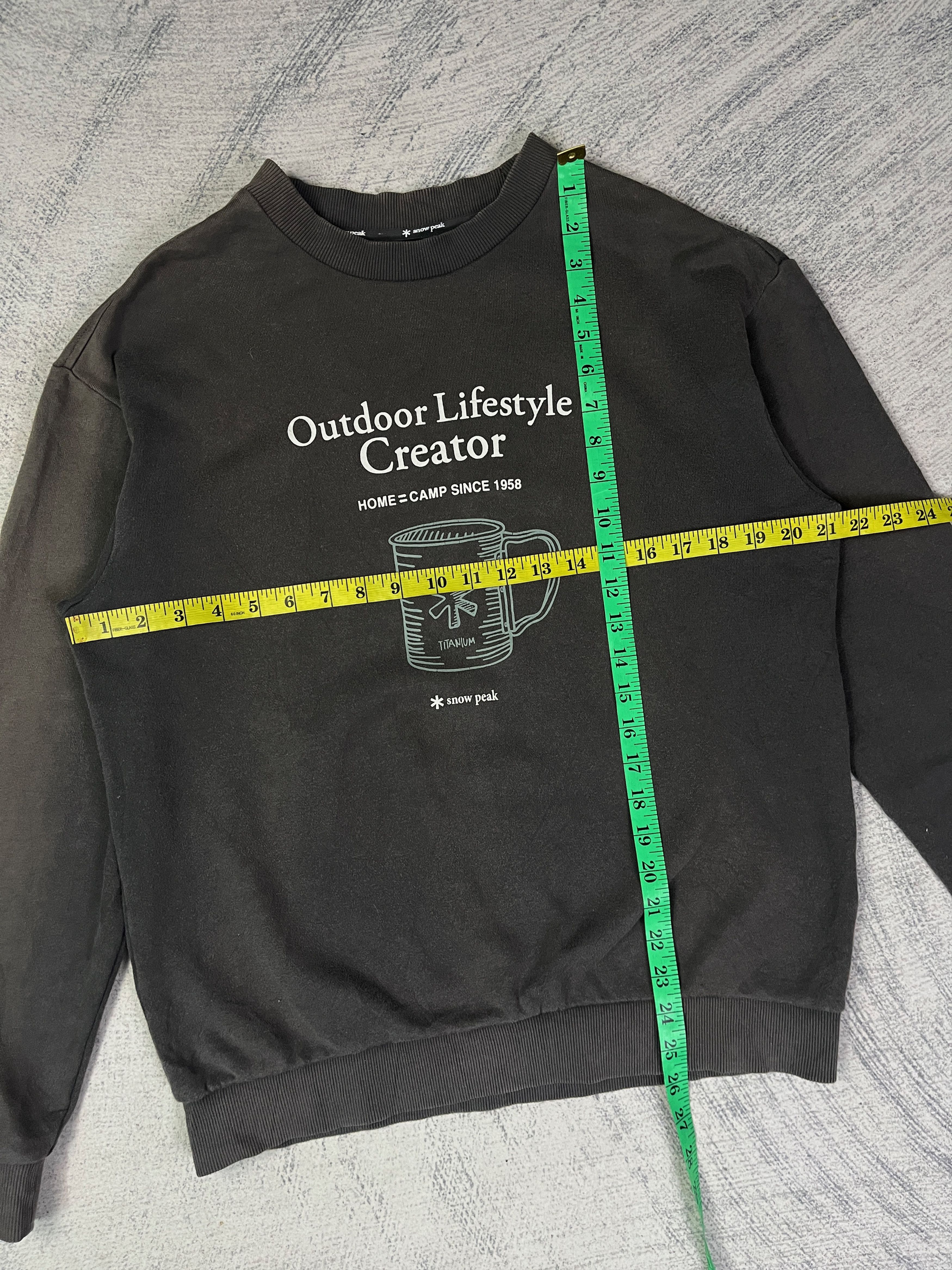 Snow Peak Snow Peak Outdoor Lifestyle Sweatshirt Size US S / EU 44-46 / 1 - 10 Thumbnail