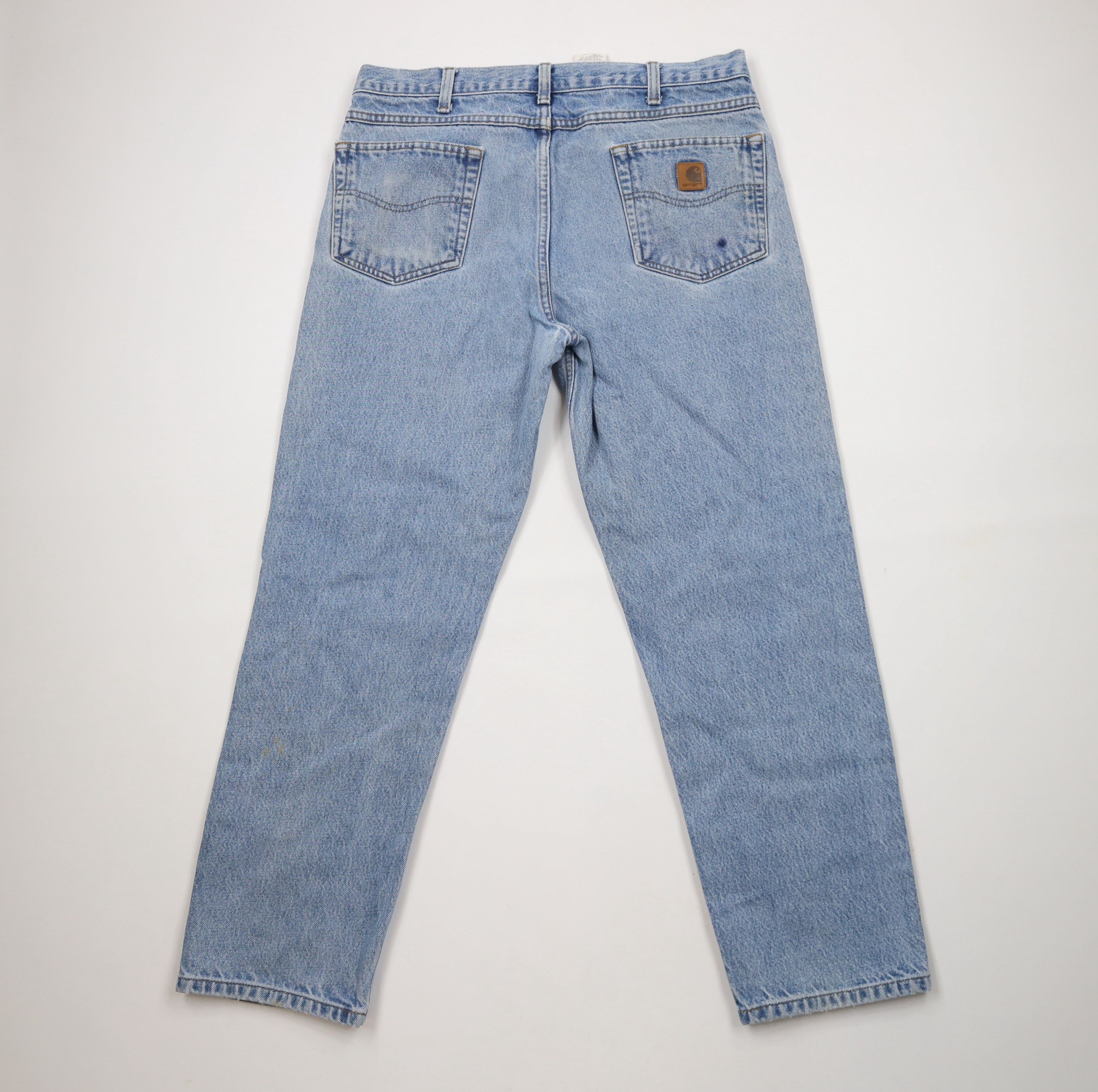 Carhartt × Vintage Vintage Carhartt Spell Out Traditional Fit Denim Jeans Size US 36 / EU 52 - 11 Thumbnail