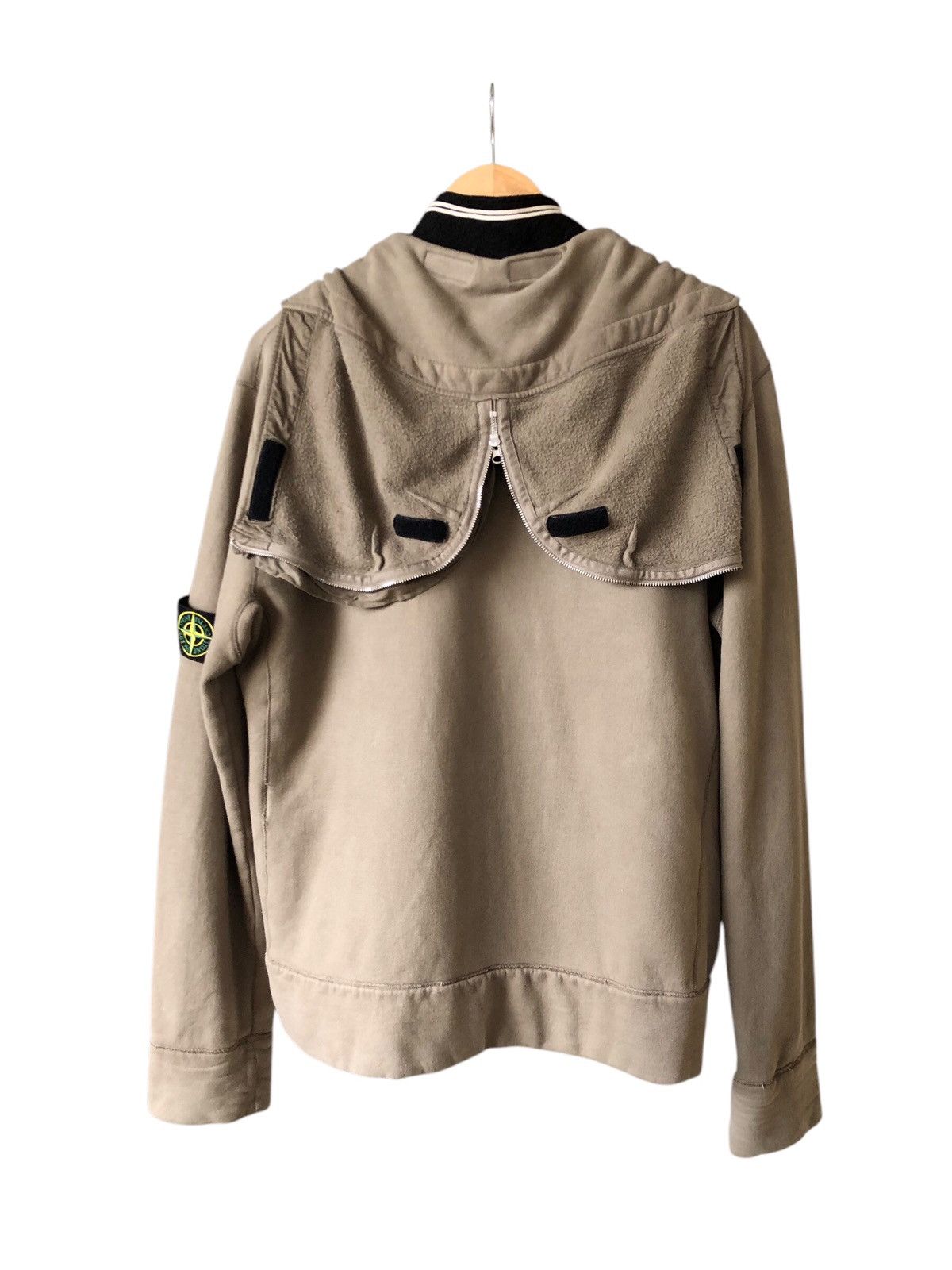 Stone Island Vintage Stone Island Inner Blanket Jacket Hoodie Autumn 2006 Size US L / EU 52-54 / 3 - 5 Thumbnail
