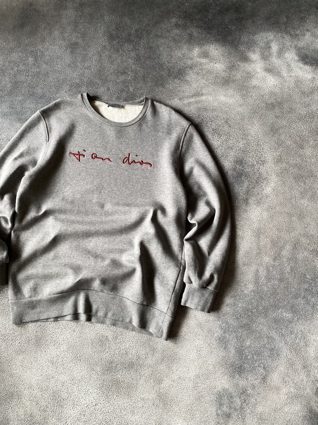 Dior 2013 Dior Homme by Kris Van Assche Sweatshirt Logo Size US L / EU 52-54 / 3 - 4 Thumbnail