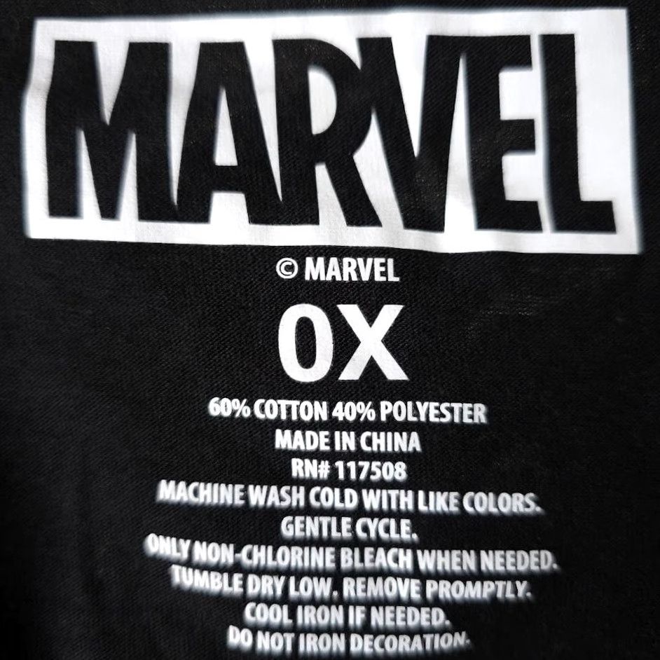 Vintage VINTAGE WandaVision T Shirt Womens Size 0X Black Marvel Studios Comic Book Series Size XL / US 12-14 / IT 48-50 - 5 Thumbnail