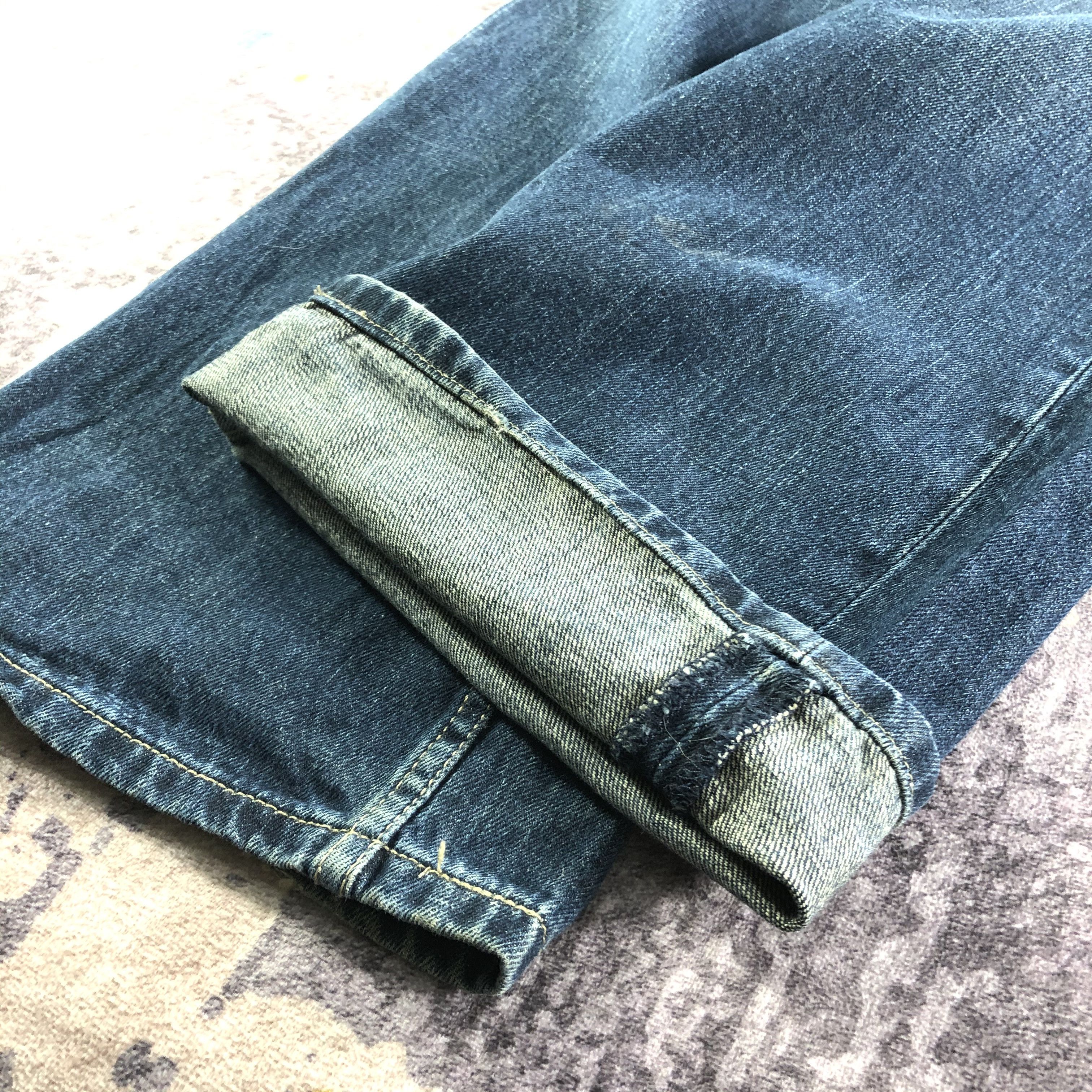 Levi's × Vintage Vintage Blue Wash Levis 527 Flare Jeans-JM3485 Size 39" - 7 Thumbnail