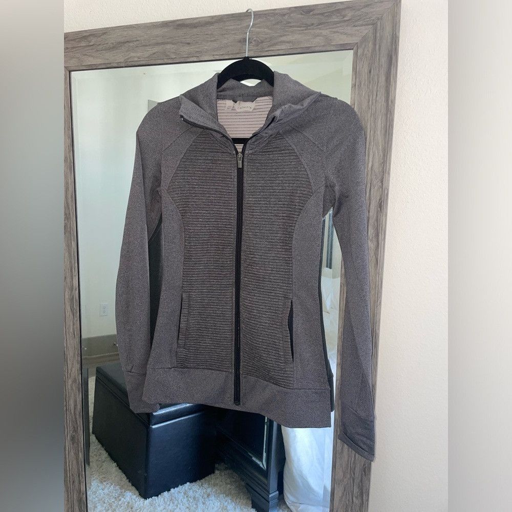 Athleta Athleta grey zip up athletics jacket Size XXS / US 00 / IT 34 - 1 Thumbnail