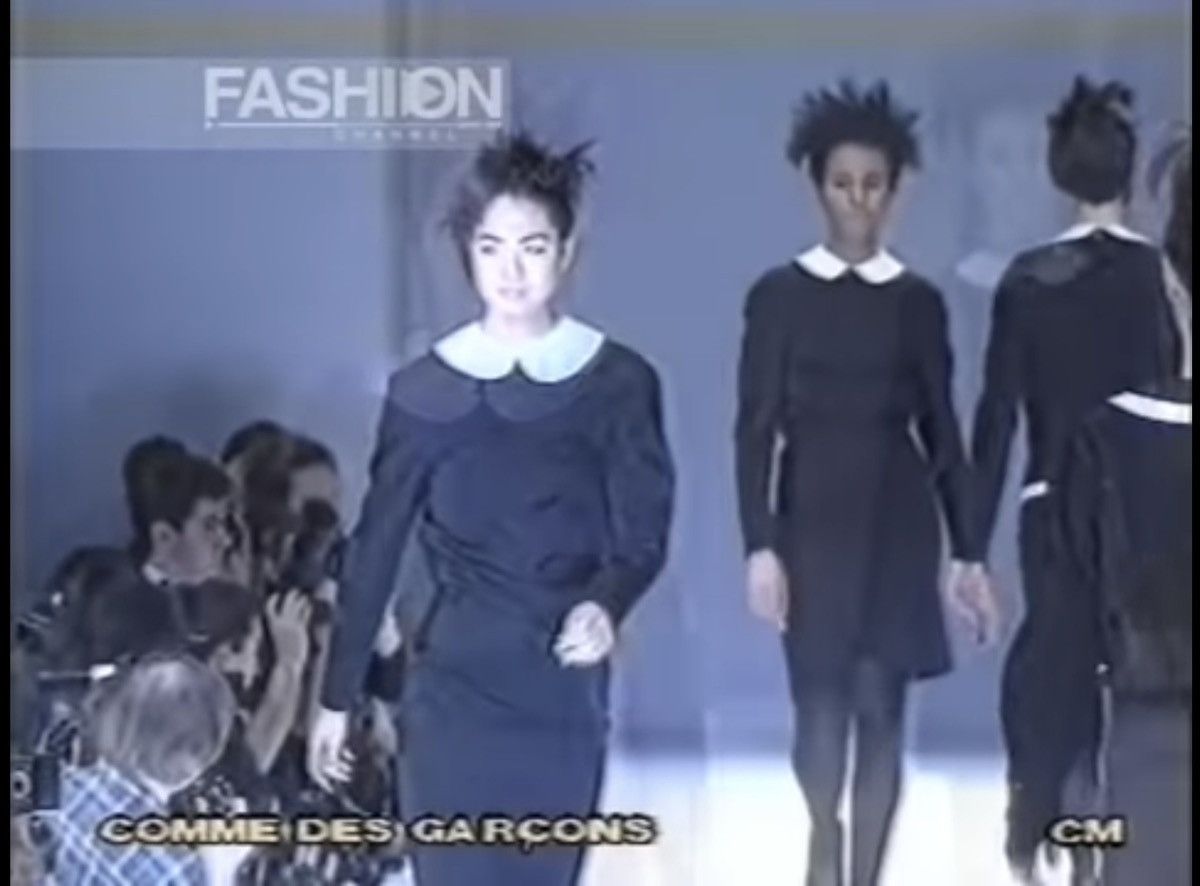 Comme des Garcons Grail! A/W 1990 Runway- Crinkled Asymmetrical Shirt Size M / US 6-8 / IT 42-44 - 4 Thumbnail