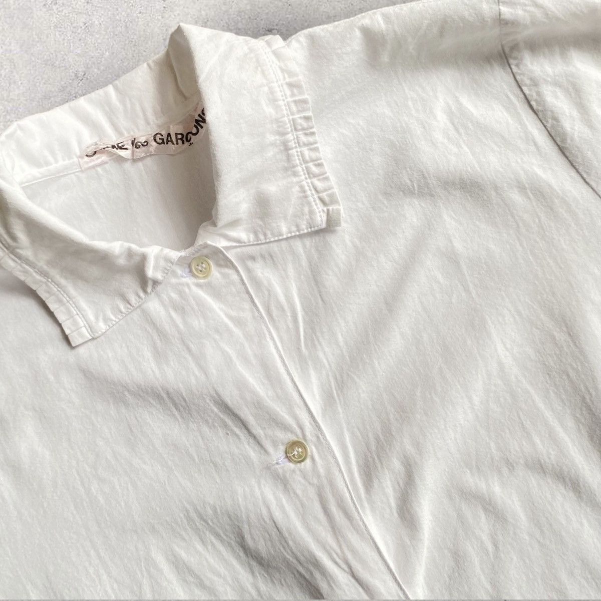 Comme des Garcons Vintage 70-80’ Frill Collar Shirt Size M / US 6-8 / IT 42-44 - 1 Thumbnail