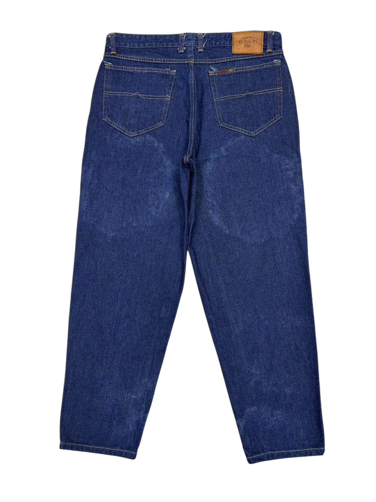 Kapital Bobson Regular Straight Leg Fit Blue Denim Jeans Size US 36 / EU 52 - 8 Thumbnail