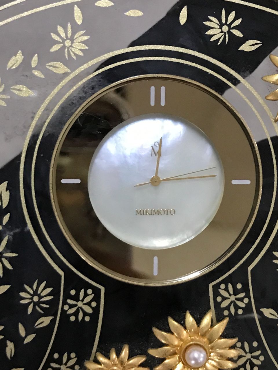 Japanese Brand × Mikimoto Set of Mikimoto Table Clock & Desert Spoon with Pearl Size ONE SIZE - 16 Thumbnail