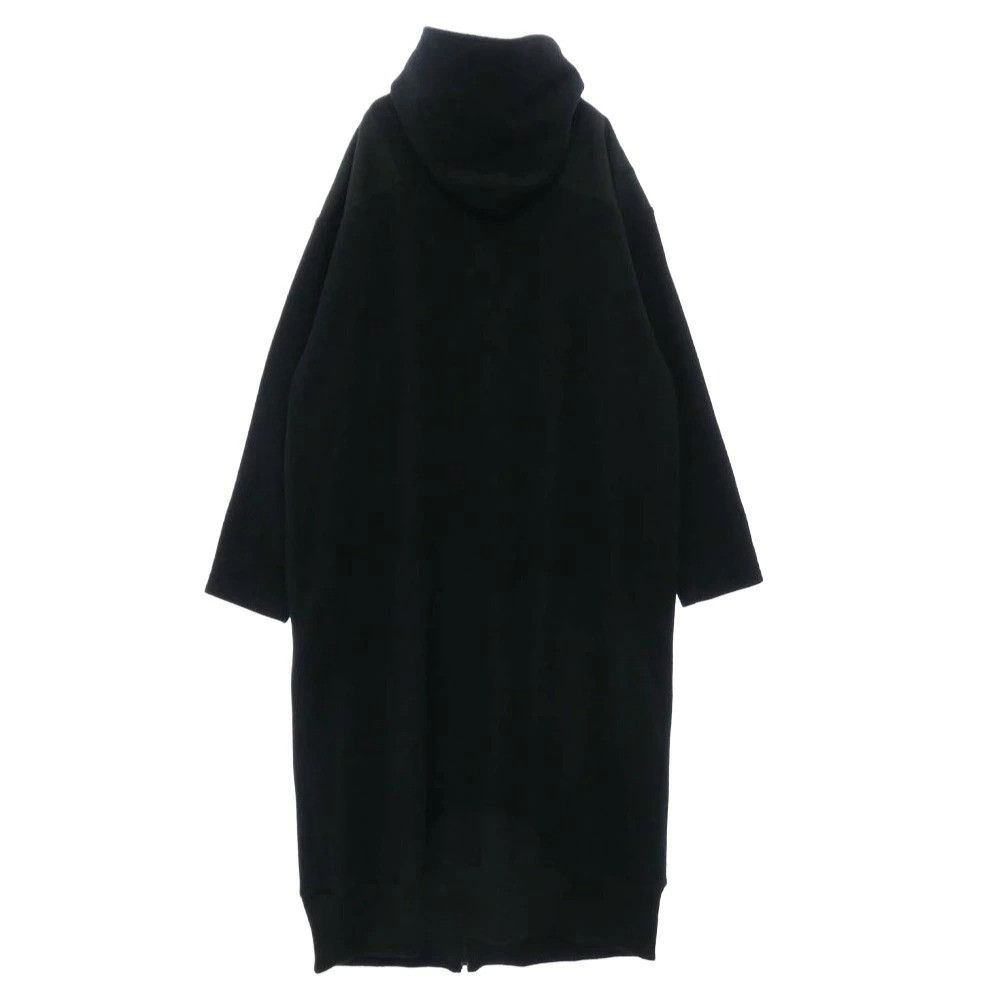 Yohji Yamamoto Y's Yohji Yamamoto Patch Design Knit Hooded Long Coat Jacket Size US S / EU 44-46 / 1 - 2 Thumbnail