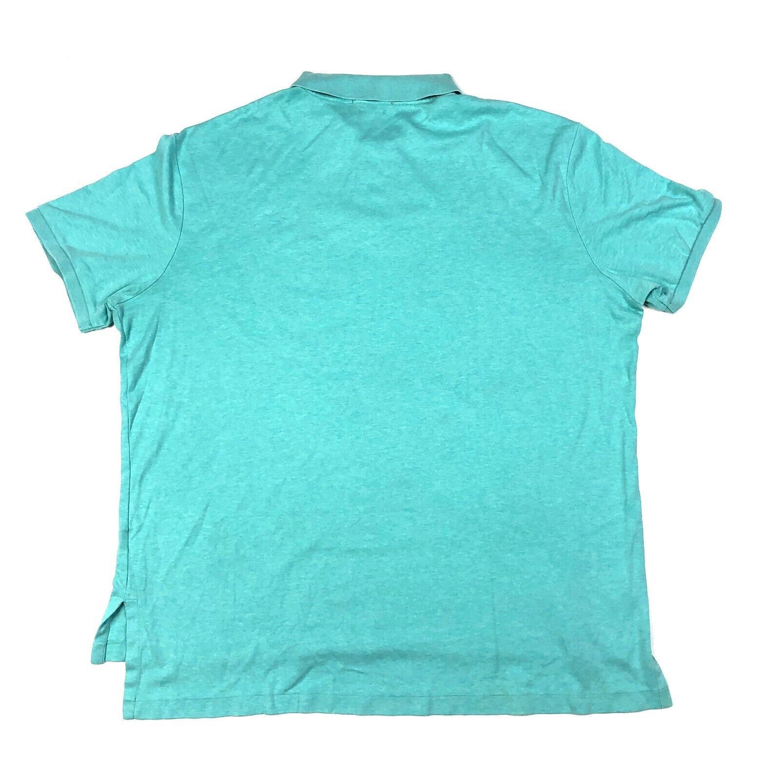 Ralph Lauren Polo Ralph Lauren Pima Soft Touch Green SS Polo Shirt Top XL Size US XL / EU 56 / 4 - 7 Thumbnail