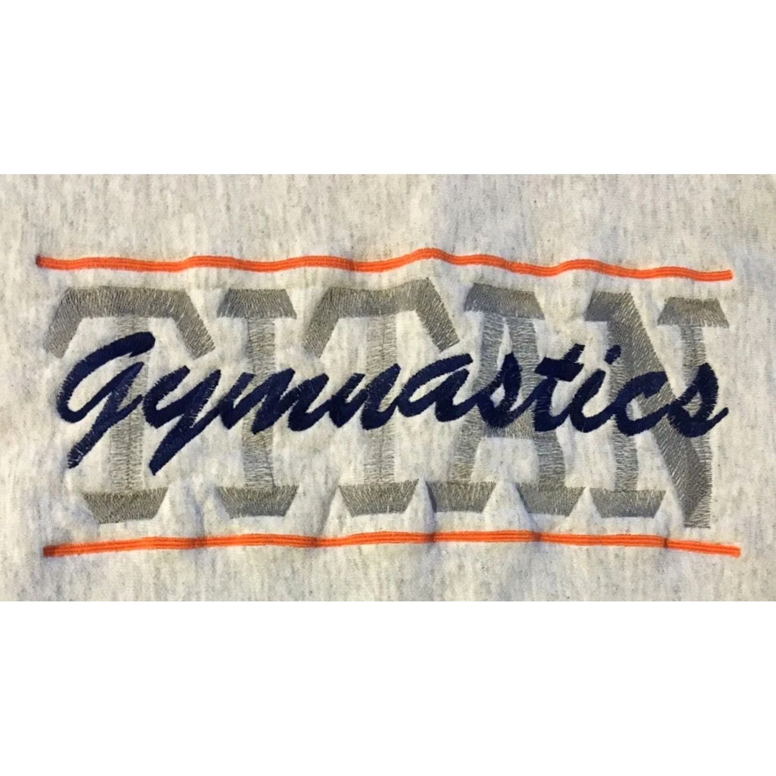Vintage VINTAGE Titan Gymnastics Reversible Sweatshirt Hoodie XL Gray 90s 80s PE USA Mens Reversible Fade Weave Track & Field Grunge Size US XL / EU 56 / 4 - 2 Thumbnail