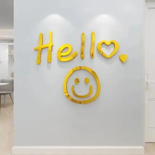 VIBE Acrylic Wall Stickers Size ONE SIZE - 3 Thumbnail