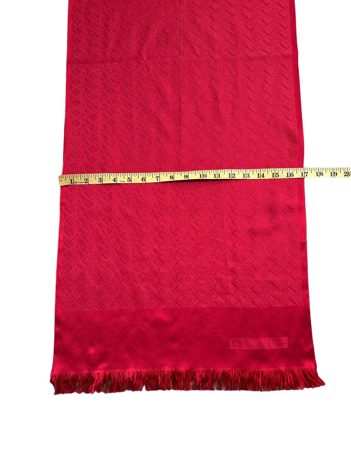 Christian Dior Monsieur Vintage Christian Dior Silk Monogram Muffler Scarves Size ONE SIZE - 7 Thumbnail