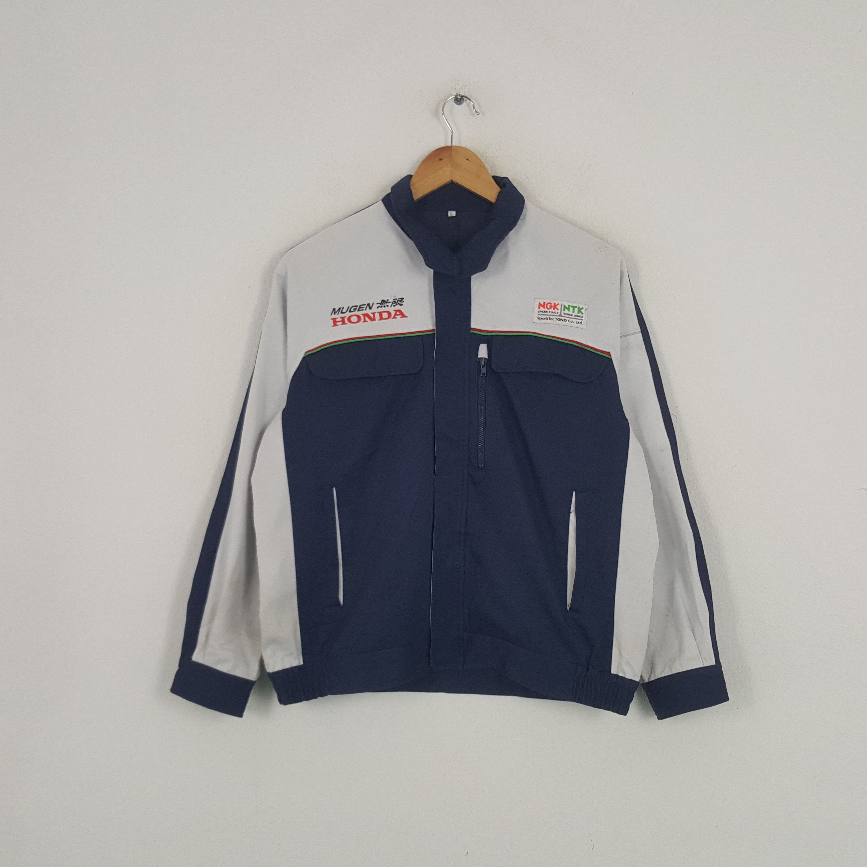 Honda × Vintage Vintage Mugen Honda Japanese Racing Custom Art Jacket Size US L / EU 52-54 / 3 - 3 Thumbnail