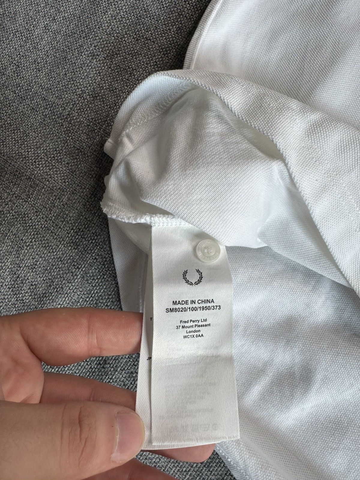 Fred Perry Fred Perry Beams Big Logo Collar white T-Shirt Size US L / EU 52-54 / 3 - 13 Thumbnail