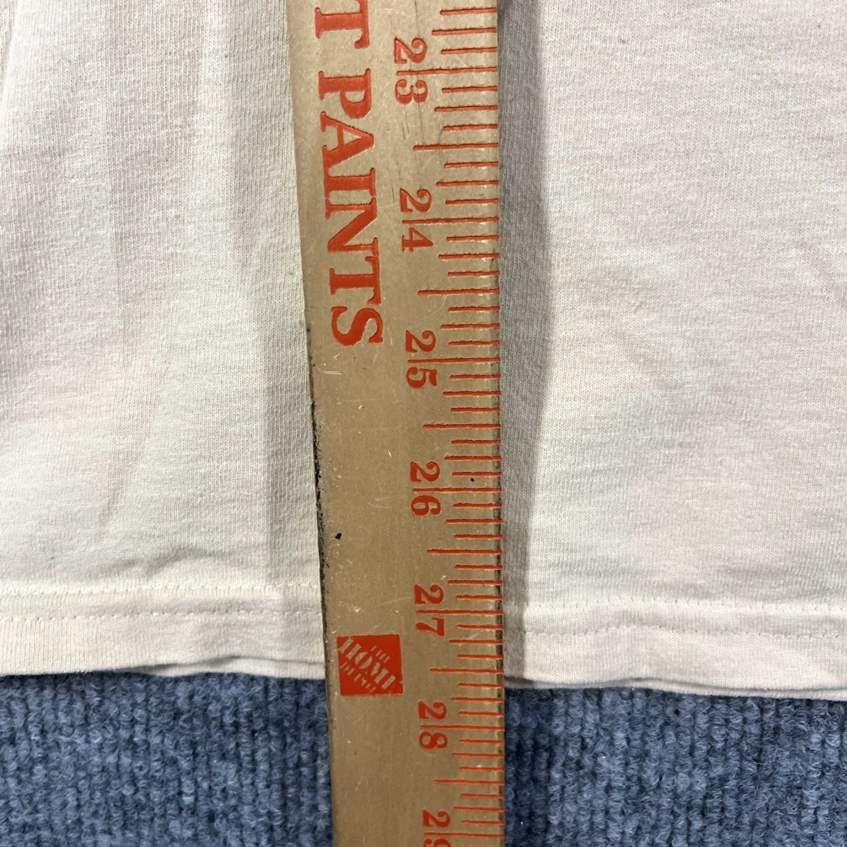 Nike VINTAGE Nike T-Shirt Check Swoosh Beige Medium 90s Logo Embroidered Men M Size US M / EU 48-50 / 2 - 6 Thumbnail